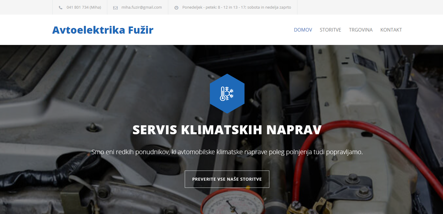 Avtoelektrika Fužir Miha Fužir s.p. logo